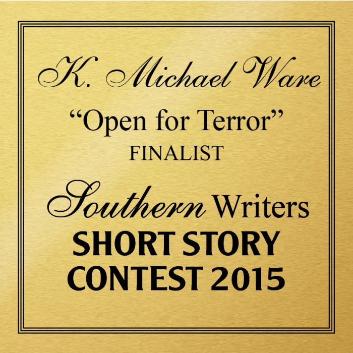 Mike Ware winner plaque